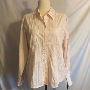 NWT Size 14 Alfani Button Down Dress Shirt